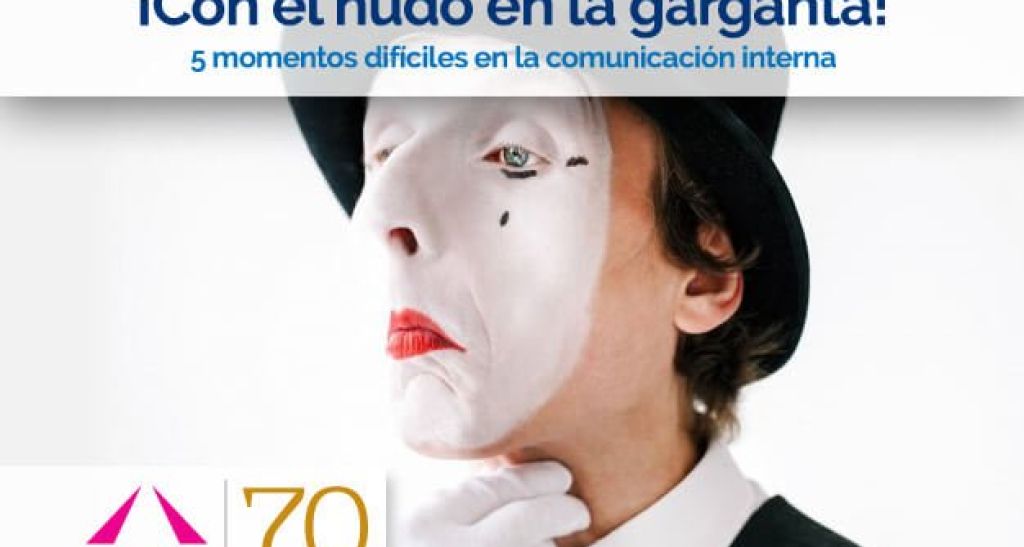 ¡Con el nudo en la garganta!