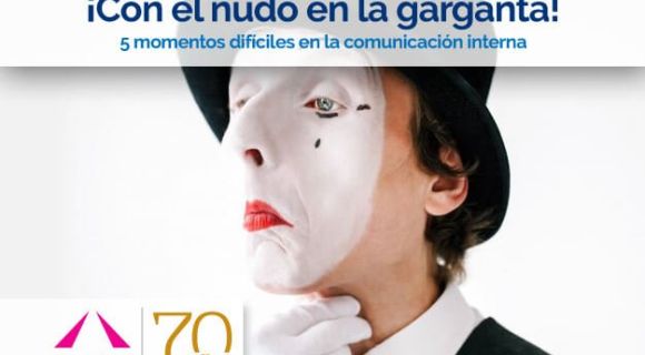 ¡Con el nudo en la garganta!